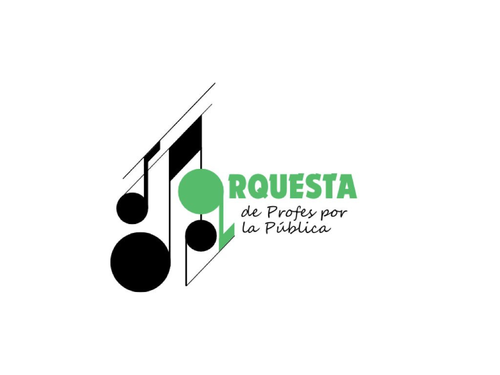 Logotipo de la Orquesta de Profes por la Pública